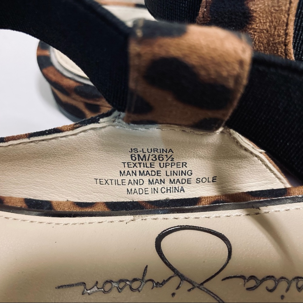 JESSICA SIMPSON | Lurina Leopard Print Flats Sz. 6 - Picture 14 of 16